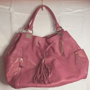 Cole Haan Large Pink Leather Bag